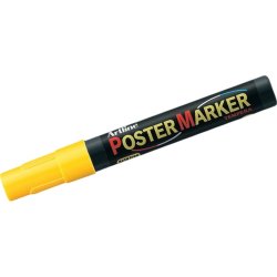 Artline Poster marker EPP-4 - 2mm rund Spids - fluo gul marker