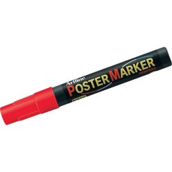 Artline Poster marker EPP-4 - 2mm rund Spids - rd marker