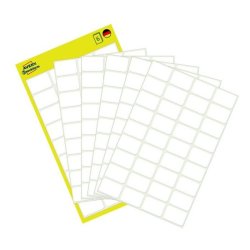 Avery etiketter - hvide p ark - 18,0mmx12,0mm - 216 etiketter - Permanent klbende