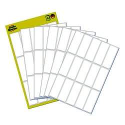 Avery etiketter - hvide p ark - 38,0mmx14,0mm - 90 etiketter - Permanent klbende