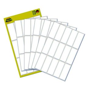Avery etiketter - hvide p ark - 38,0mmx14,0mm - 90 etiketter - Permanent klbende