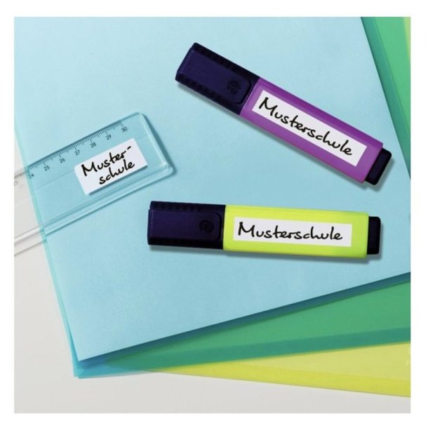 Avery etiketter - hvide p ark - 38,0mmx14,0mm - 928 etiketter - Permanent klbende