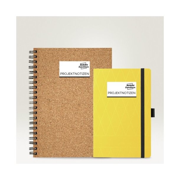 Avery etiketter - hvide p A4 - 105,0mmx57,0mm - 1000 etiketter - ILC universal