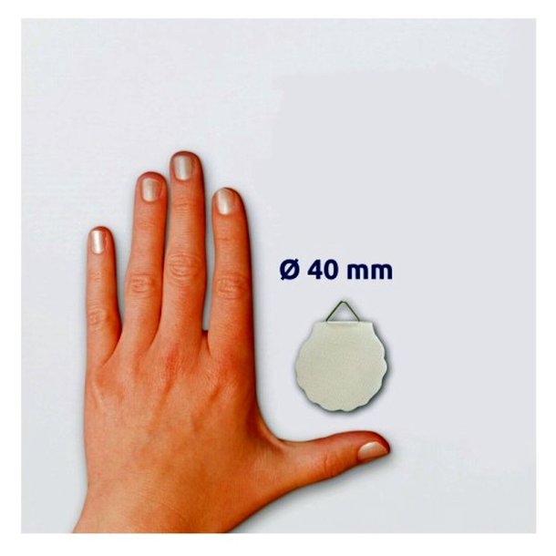 Avery billede - ophng - m/krog - selvklbende - 40mm - 5 stk.