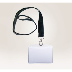 Avery Navneskiltlomme - m/n�glesnor - 60x90 mm - 10 s�t