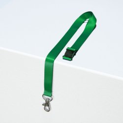Avery N�glesnor - m/karabinhage - genbrugsplast - gr�n - 10 stk.