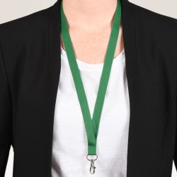 Avery N�glesnor - m/karabinhage - genbrugsplast - gr�n - 10 stk.
