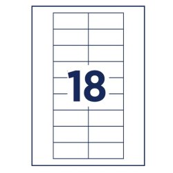 Avery Navneskilte-indstik - Badgepoint 30 - 65x30 mm - 180 stk.