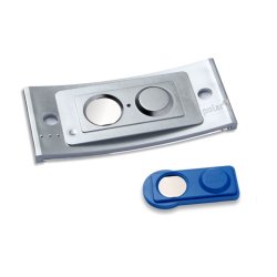 Avery navneskilte - 70 x 30 mm - st�lramme - pakke med 5 s�t