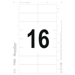 Avery navneskilte - 80 x 34 mm - st�lramme - pakke med 5 s�t