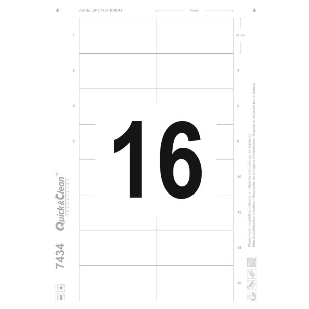 Avery navneskilte - 80 x 34 mm - st�lramme - pakke med 5 s�t