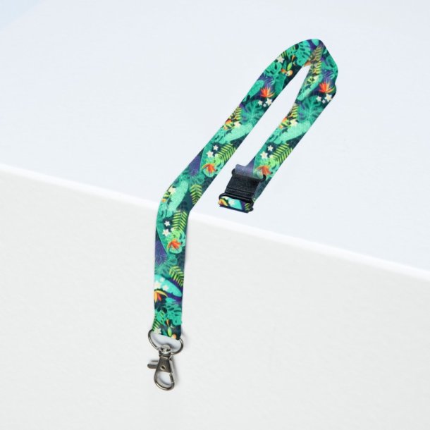 Avery N�glesnor - m/karabinhage - genbrugsplast - Tropical - 10 stk.