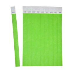 Avery Festivalarmb�nd - Tyvek - gr�n - 500 stk.