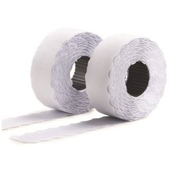 Avery prism�rker aftagelige - 26x16mm - 10 ruller med 1200 hvide