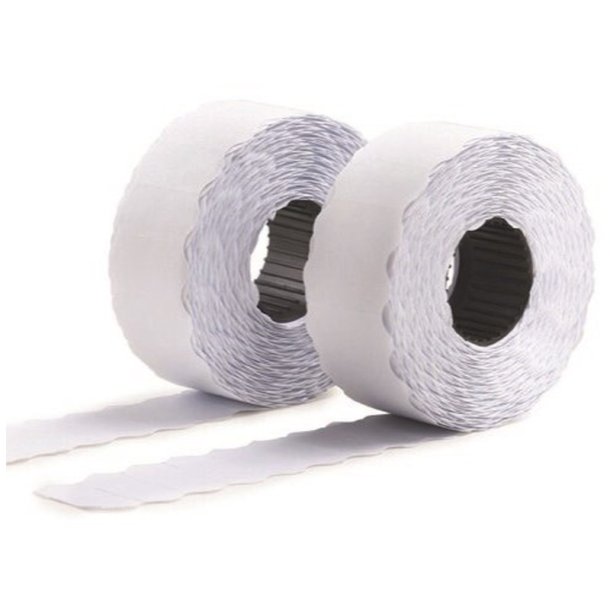 Avery prism�rker aftagelige - 26x16mm - 10 ruller med 1200 hvide