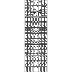Avery prispistol 826 - 1 linie - 8 tegn - 26x12 labels
