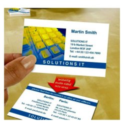 Avery Visitkort - mat - 220g - 85x54 - laser - 250 stk.