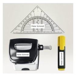 Avery etiketter - hvide p A4 - 35,6mmx16,9mm - 2400 etiketter - aftagelige og flytbare