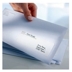 Avery adresseetiketter - p A4 ark - 63,5mmx33,9mm - 2400 etiketter - Permanente QP+UG