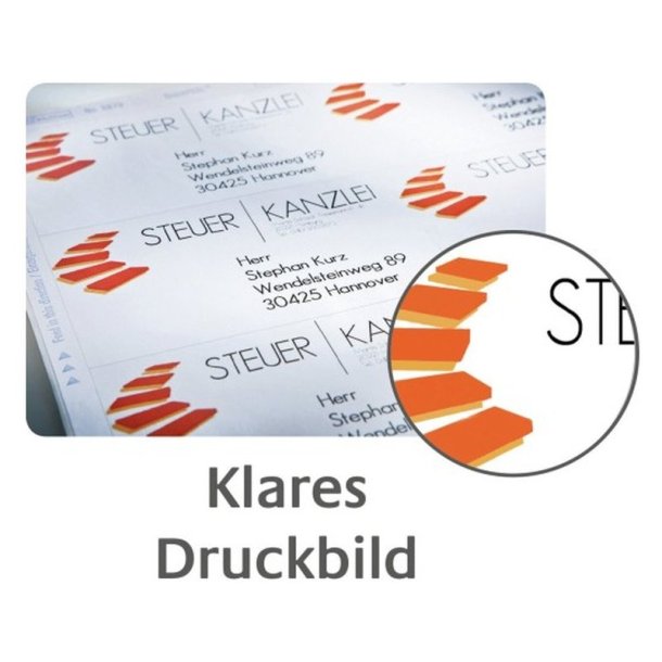 Avery Adresseetiketter - p A4 ark - 70,0mmx36,0mm -2400 etiketter - Permanente Ultragrib