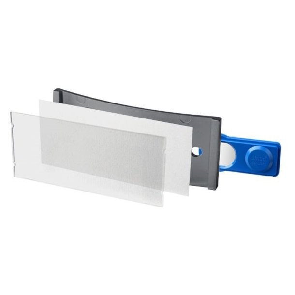 Avery navneskilte - 70x30 mm - gr plast ramme - pakke med 10 st