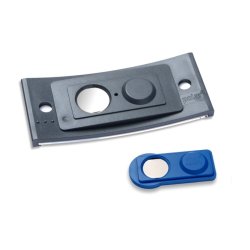 Avery navneskilte - 70x30 mm - gr plast ramme - pakke med 10 st