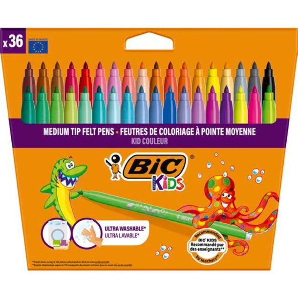 Bic Kids Medium Penseltusch - 36 stk.