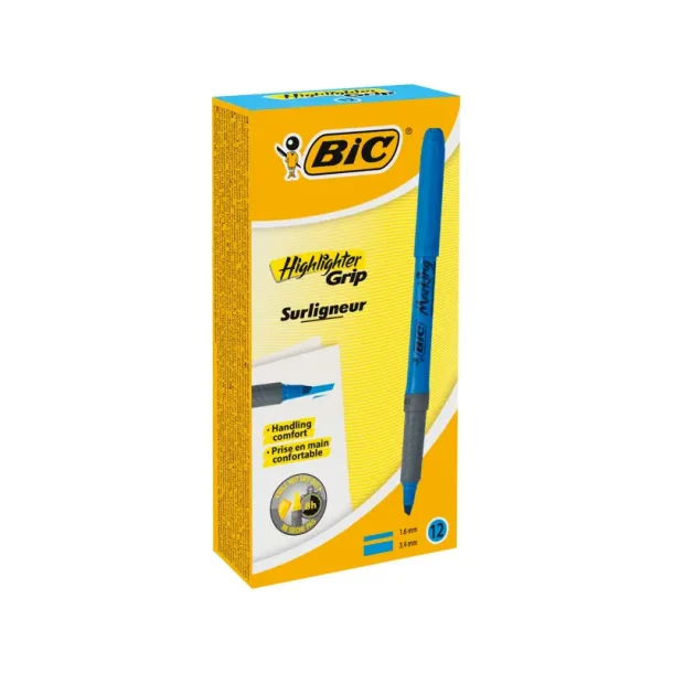 BIC overstregningspen - Brite - Liner - Grip - bl