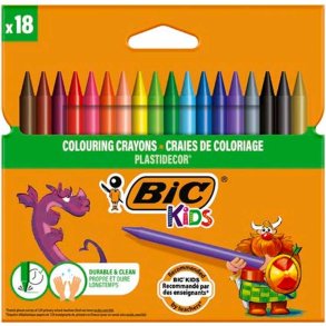 Bic Kids Plastidecor Farvekridt - 18 stk.