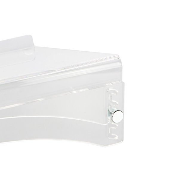 BakkerElkhuizen FlexDoc Dokumentholder - justerbar - 384x260mm - Transparent bredygtig akryl