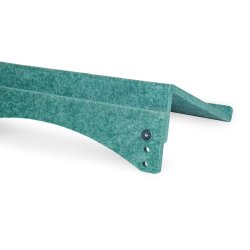 BakkerElkhuizen FlexDoc Dokumentholder - justerbar - 385x260mm - grn PET-felt