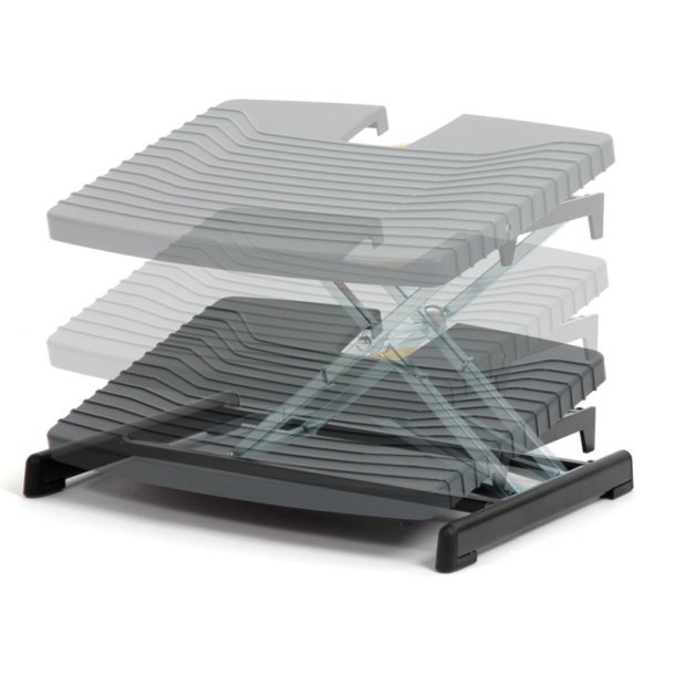 BakkerElkhuizen Pro 959 fodsttte - tilt - hjdejusterbar - 390x520mm - sort