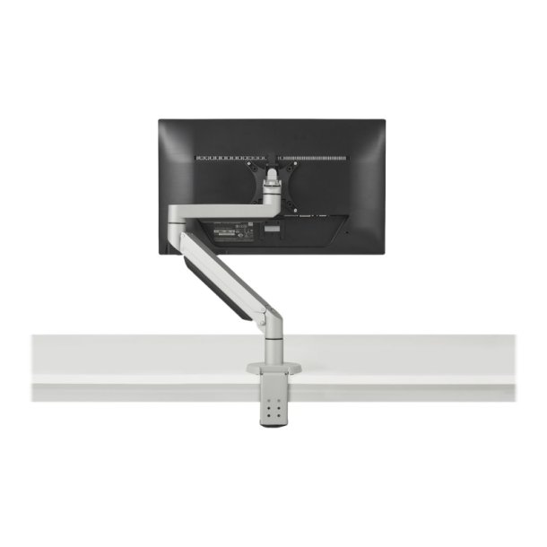 BakkerElkhuizen Premium Office single monitor arm - 10-27" - pan, rotere, tilt, hjde - slv