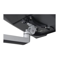 BakkerElkhuizen Premium Office single monitor arm - 10-27" - pan, rotere, tilt, hjde - slv