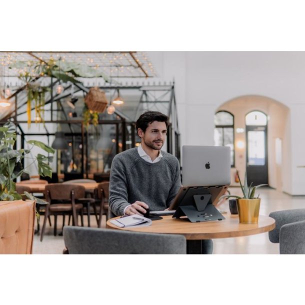 BakkerElkhuizen Ergo Q 160 Laptop Stand - 13-17" - mrk gr