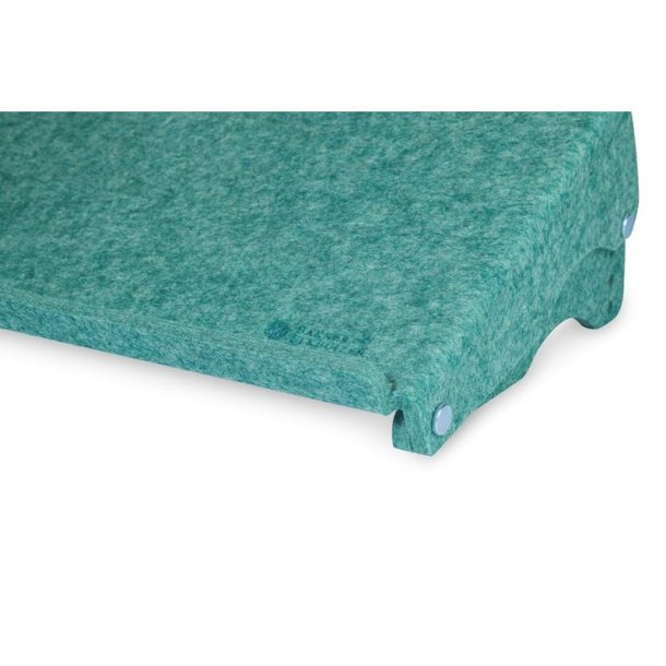 BakkerElkhuizen Q-doc 515 Dokumentholder - justerbar - 495x295mm - grn PET-felt