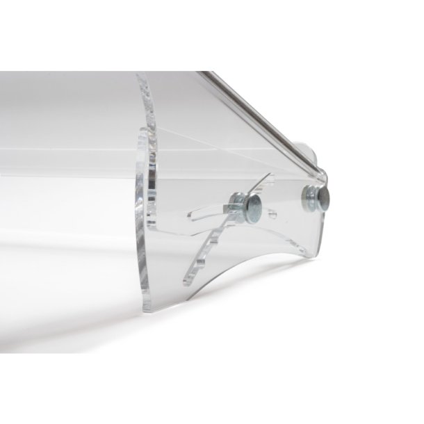 BakkerElkhuizen Q-doc 515 Dokumentholder - justerbar - 515x290mm - Transparent akryl
