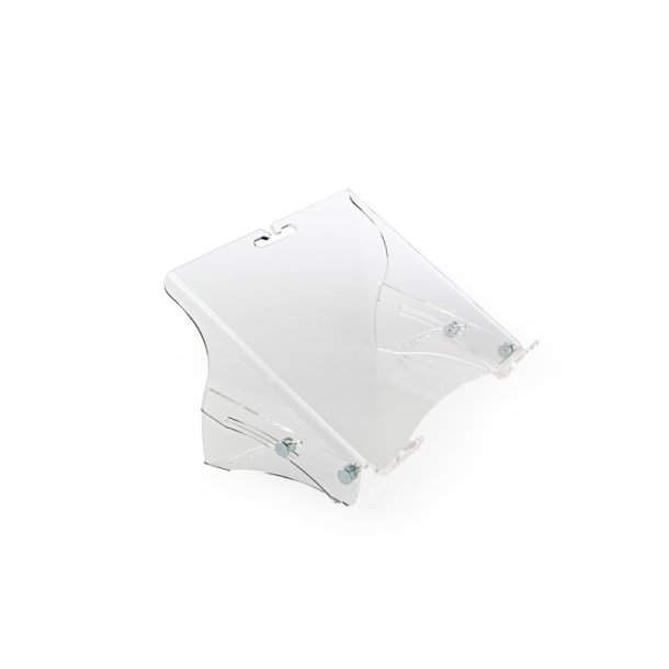 BakkerElkhuizen Q-note 350 Laptop Stand - 11-20" - Transparent bredygtig akryl