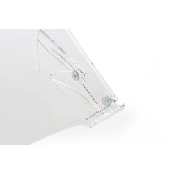 BakkerElkhuizen Q-note 350 Laptop Stand - 11-20" - Transparent bredygtig akryl