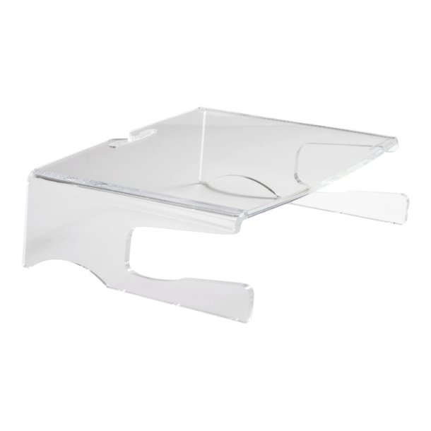 BakkerElkhuizen Q-riser 100 monitor stand - 10-30" - Transparent akryl