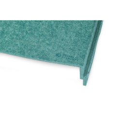 BakkerElkhuizen Q-riser 110 monitor stand - 10-30" - hjdejusterbar - grn PET-felt
