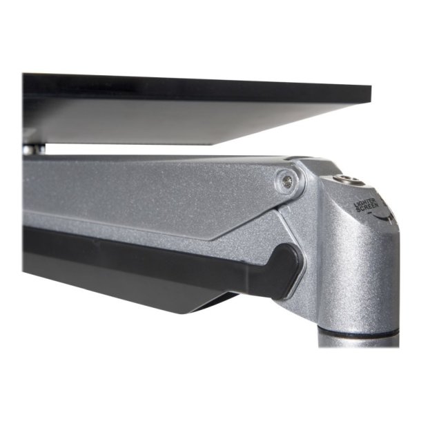 BakkerElkhuizen Smart Office 12 twin monitor arm - 10-27" - pan, rotere, tilt, hjde - sort/slv