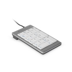 BakkerElkhuizen UltraBoard 955 - Numerisk tastatur - lydls - kablet - slv