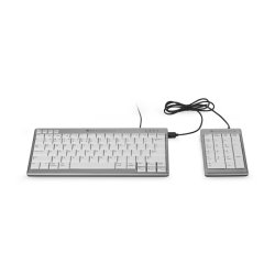 BakkerElkhuizen UltraBoard 955 - Numerisk tastatur - lydls - kablet - slv
