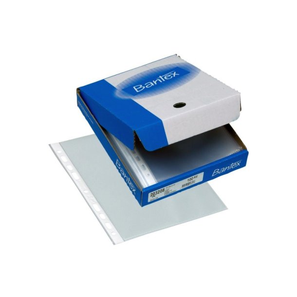Bantex plastlommer A5 - 80my - copysafe - syrefri - 100 stk.