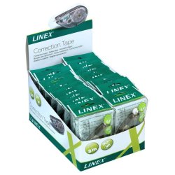 Bantex Linex korrektionstape - 5mmx8m - CT/8