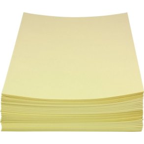 Bantex Konceptpapir ulinjeret - Gul - A3 fold til A4 - 250 ark