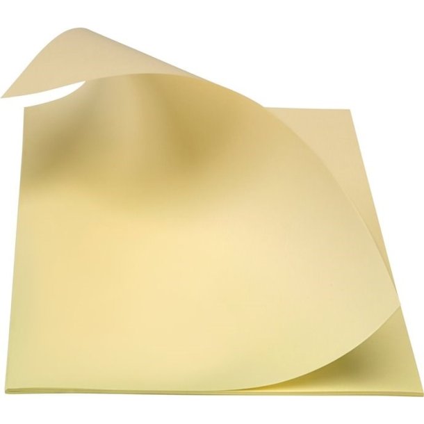 Bantex Konceptpapir ulinjeret - Gul - A3 fold til A4 - 250 ark