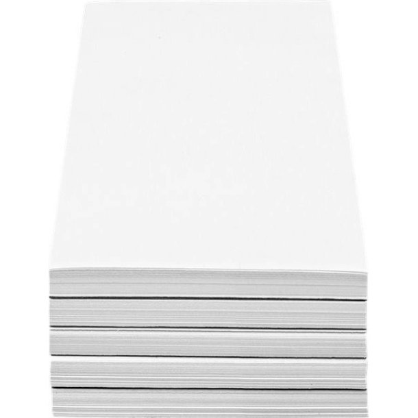 Bantex notesbog - A6 - ulinieret - uhullet - toplimet - 100 ark