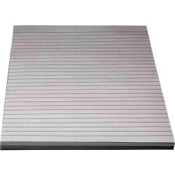 Bantex telefonblok - A4 - linjeret - uhullet - toplimet - 100 ark - 60g